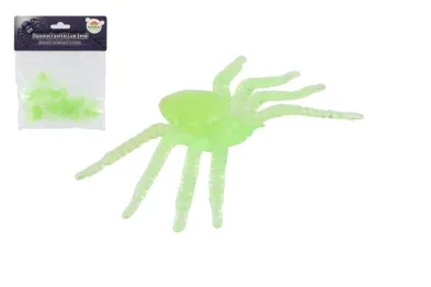 Teddies Pavouk svítící ve tmě - 20 ks