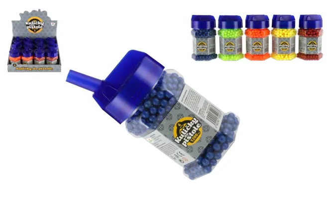 Teddies Kuličky do pistole - 1200 ks - mix barev