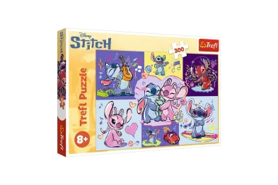Trefl Puzzle - Lilo&Stitch: Bláznivý Stitch - 300 dílků