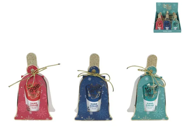 Mikro trading Vánoční dárková sada s krémem na ruce - 35 ml - a pilníkem na nehty