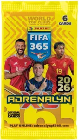 Panini FIFA 365 2025 / 2026 - ADRENALYN - karty