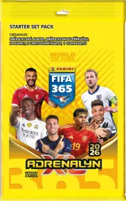 Panini FIFA 365 2025 / 2026 - ADRENALYN - starter set