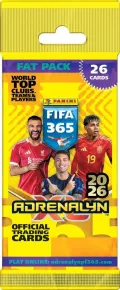 Panini FIFA 365 2025 / 2026 - ADRENALYN karty - FATPACK