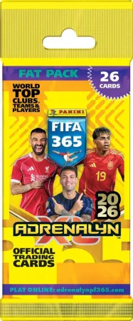 Panini FIFA 365 2025 / 2026 - ADRENALYN karty - FATPACK