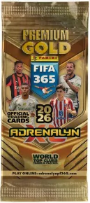 Panini FIFA 365 2025 / 2026 - ADRENALYN karty - GOLD PACKET