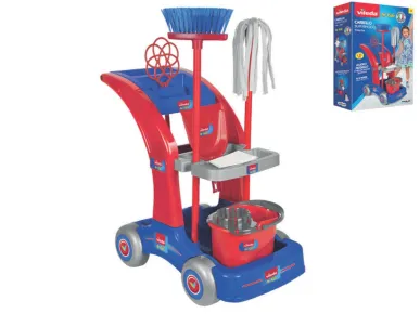 Mikro trading Vileda - Sada malá uklízečka - 6 ks - s vozíkem - 50 cm