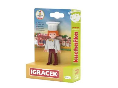 Efko IGRÁČEK - Kuchařka - figurka s příslušenstvím