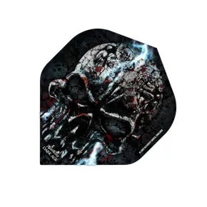 Alchemy Letky Lightning Skull - Black F4299