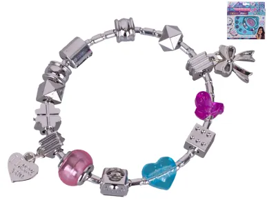 Mikro trading Náramek - 6,5 cm - s doplňky