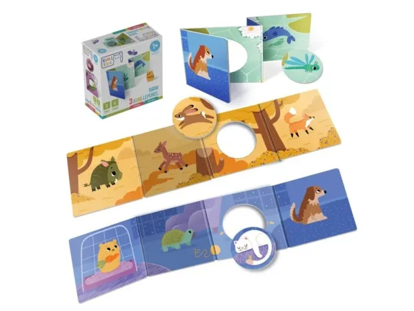 Efko KukiKuk - Sada 3 Kuki leporel - Zvířátka