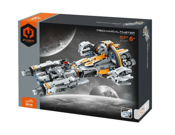iM.Master Stavebnice Mechanical Master - Vesmírná loď s mechanickým pohonem - 955 dílků