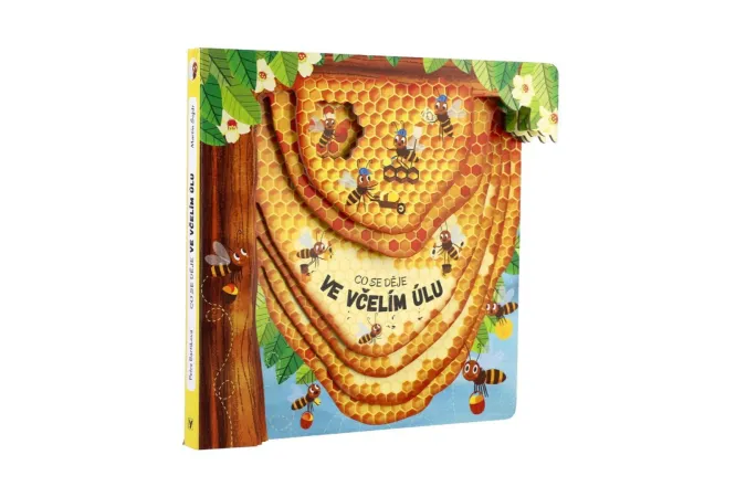 Albatros Knížka - Co se děje ve včelím úlu - CZ text - 23 x 23 cm