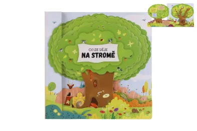Albatros Knížka - Co se děje na stromě - 23 x 23 cm