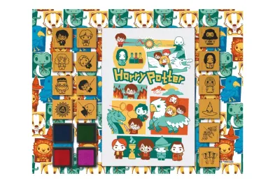 Jiri Models Harry Potter - Zábavná razítka pěnová - s blokem a s poduškami 4 ks