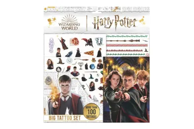 Jiri Models Harry Potter - Tetování - velký set s omalovánkami