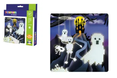 SMT Creatoys Zažehlovací korálky - Duchové - 1100 ks