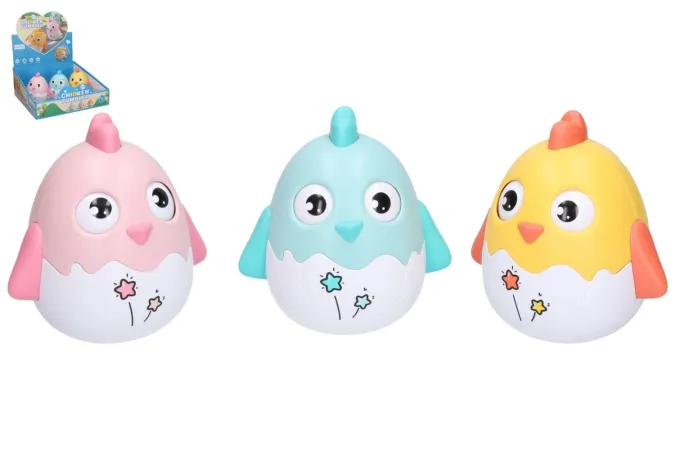 Wiky Roly Poly KUŘE - 12 cm - se zvukem