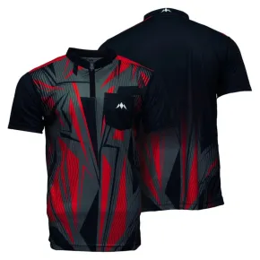 Mission Košile Flint - Black & Red - M