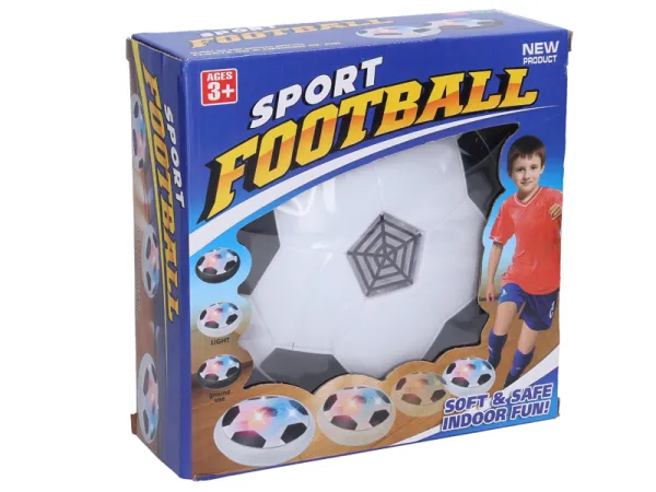 Mikro trading Air fotbal míč - 19 cm - se světlem