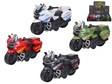 Mikro trading Motorka záchranné složky - 13 cm - na setrvačník