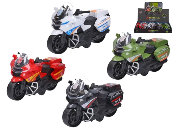 Mikro trading Motorka záchranné složky - 13 cm - na setrvačník