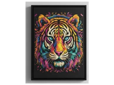 SMT Creatoys Malování na plátno - 40 x 50 cm - TYGR