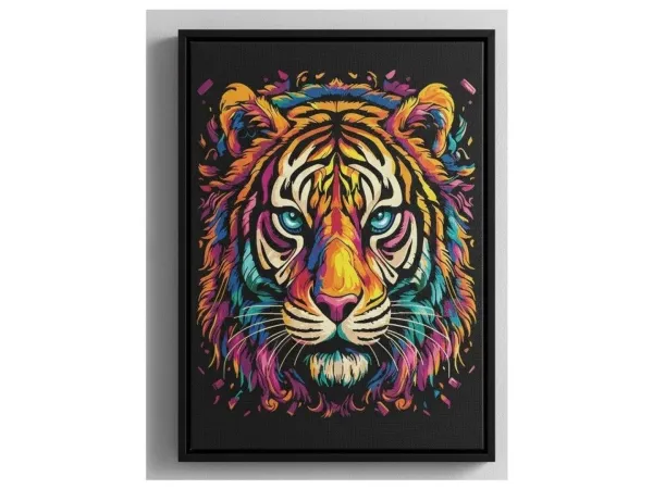 SMT Creatoys Malování na plátno - 40 x 50 cm - TYGR