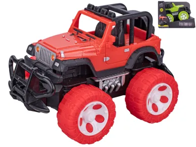 Mikro trading Auto terénní - 13 cm - na setrvačník - 2 barvy