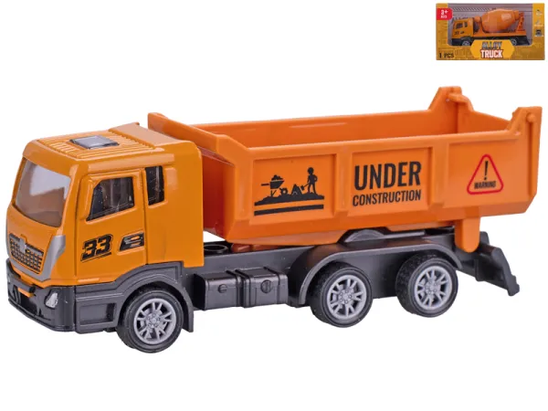 Mikro trading Vozidlo stavební - 12 cm - zpětný chod