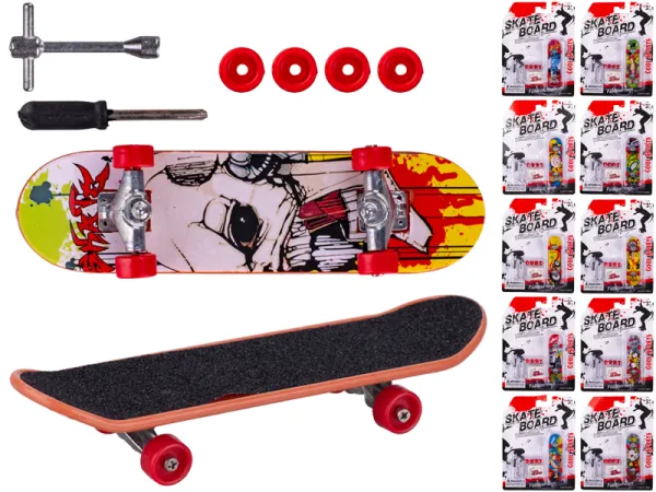 Mikro trading Skateboard - 9,5 cm - šroubovací - 12 druhů