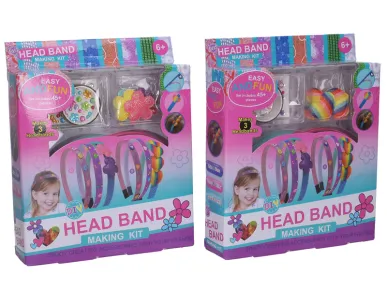 Mikro trading Sada pro vytváření čelenky - 3 ks v krabičce