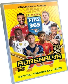 Panini FIFA 365 2025 / 2026 - ADRENALYN - binder