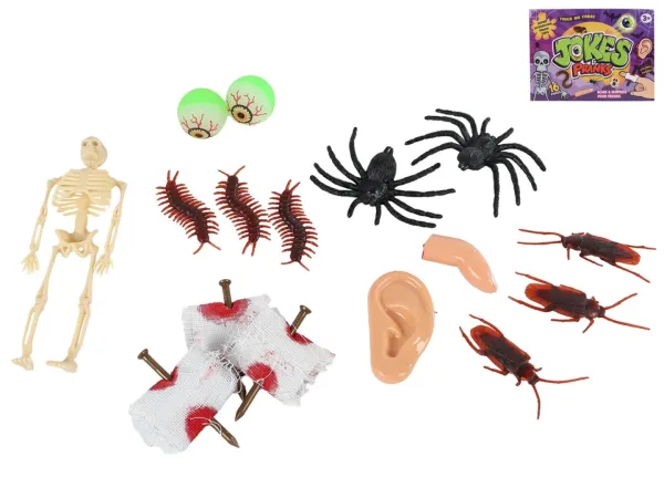 Mikro trading Sada žertovných předmětů - 16 ks v krabičce