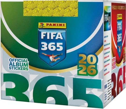 Panini FIFA 365 2025 / 2026 - samolepky - BOX (36 ks)