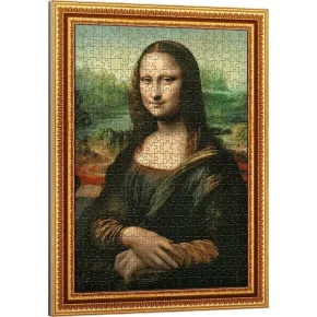 Trefl Puzzle - ArtFrame PuzzloRama - Leonardo da Vinci: Mona Lisa - 500 dílků