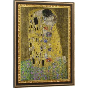Trefl Puzzle - ArtFrame PuzzloRama - Gustav Klimt: Polibek - 500 dílků
