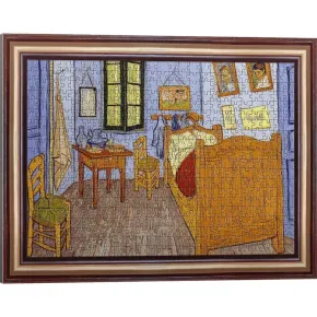 Trefl Puzzle - ArtFrame PuzzloRama - Vincent van Gogh: Vincentův pokoj v Arles - 500 dílků