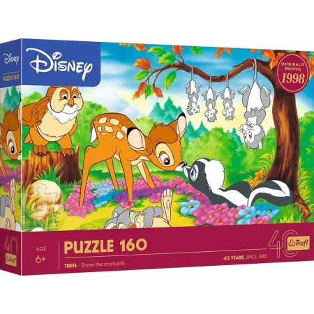 Trefl Puzzle - Disney: Bambi a lesní přátelé - 160 dílků