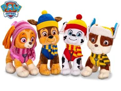 Mikro trading Tlapková patrola - zimní plyšoví - 27 cm - 4 druhy