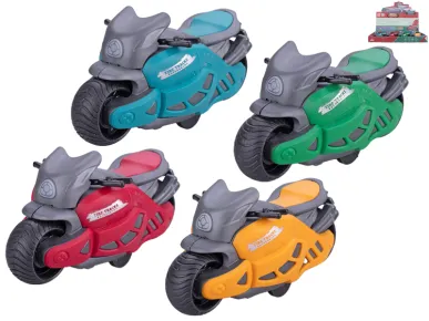 Mikro trading Motorka na setrvačník - 11 cm - 4 barvy