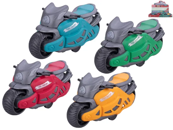 Mikro trading Motorka na setrvačník - 11 cm - 4 barvy