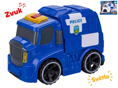 Mikro trading Auto záchranářské na setrvačník - 19 cm - se světlem a zvukem - 2 druhy