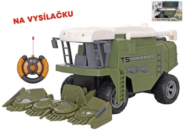 Mikro trading RC kombajn - 24 cm - plná funkce