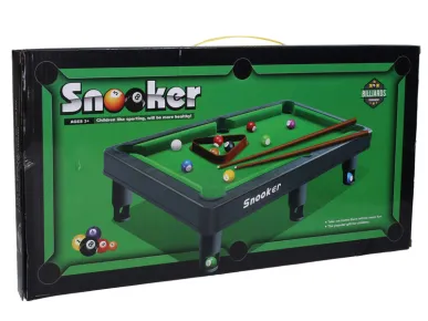 Mikro trading Kulečník - 45 x 25 cm - s tágem 2 ks a koulemi