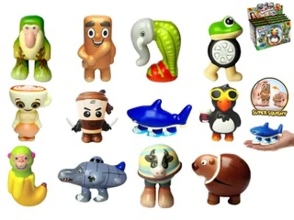 Mikro trading Brainrot PuffUps Squishy - 12 druhů