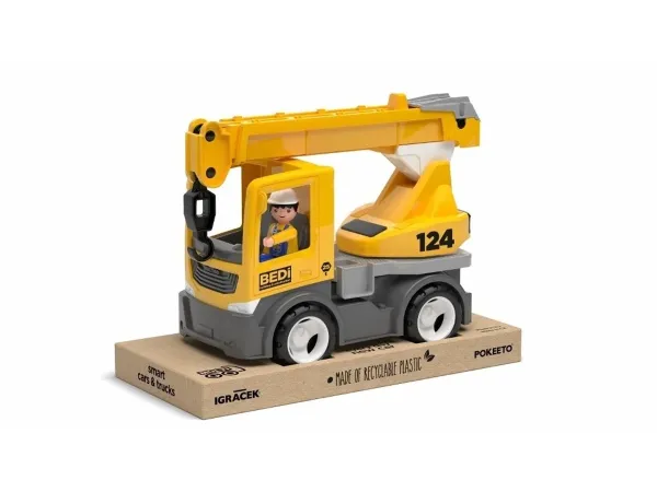 Efko ECO MULTIGO BUILD - Jeřáb s řidičem - auto s Igráčkem