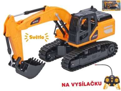 Mikro trading RC bagr - 26 cm - plná funkce