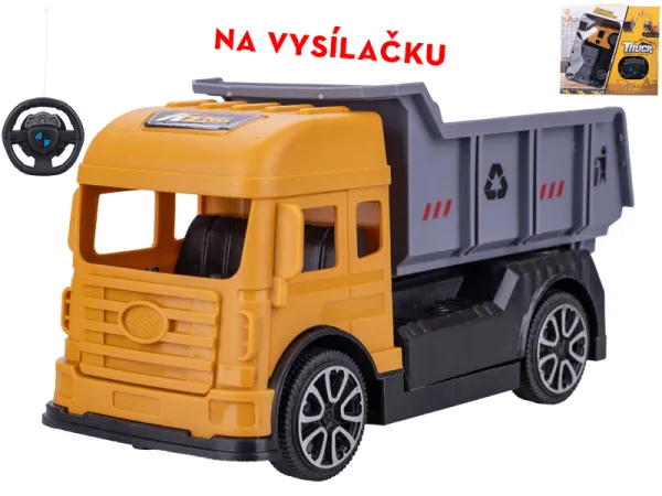 Mikro trading RC auto sklápěčka - 17,5 cm - jednoduchá funkce