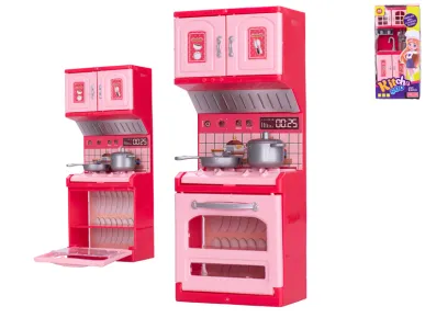 Mikro trading Kuchyňka pro panenky - 20 cm - 2 druhy