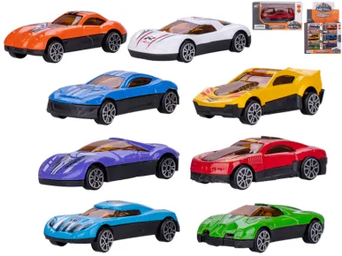 Mikro trading Auto závodní - 7 cm - volný chod